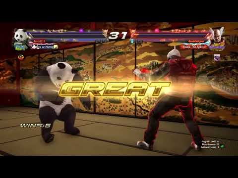Fujin Panda VS 5 Bars Only Eternal Ruler Heihachi Laggy PS4 Version 5 Tekken 7 20220827234725