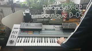 Roland JX-8P Boutique D-05 D-50 Retroaktiv MPG-8 Patch 80s synth vintage Mancave synthesizers