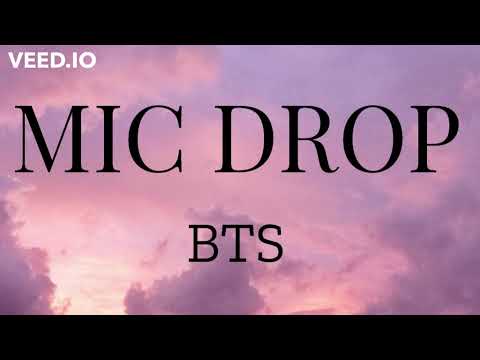 Mic Drop (LYRICS) - BTS