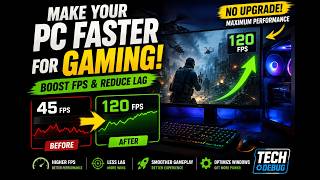 How to Make Your PC Faster for Gaming in 2026 — Boost FPS & Reduce Lag
