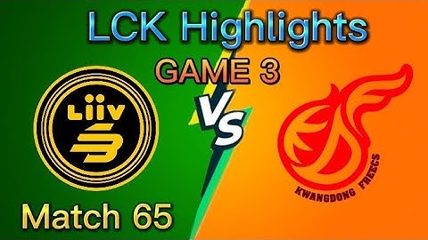 LSB vs KDF GAME 3 Highlights LCK Spring 2023