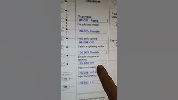 Emerson vfd parameter 6-40
