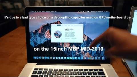 EASY FIX MACBOOK PRO 15 MID-2010 GPU PANIC KERNEL CRASH ISSUE 2020