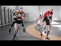 Тренировка выносливости в сборной Грузии по боксу