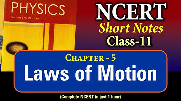 NCERT Short Notes | Class 11 Chapter 5 | Laws of Motion