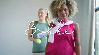 Bobbe Active Tennis Apparel, Tops, Tanks, And Skirts With Sun Protection.
