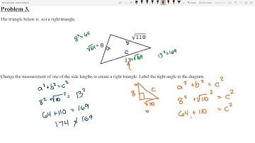 8th Grade Math - Unit 7, Lesson 8 Anchor Problems