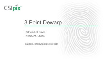 CSIpix Basics: Perspective Correction  using 3Pt Dewarp