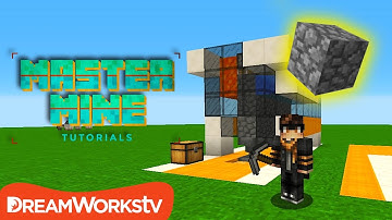 Build a Simple COBBLESTONE GENERATOR in Minecraft | MASTER MINE TUTORIALS