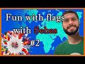 Fun with flags with SEBAS #2🇶🇦🇷🇺🇪🇹🇧🇿🇺🇳🇧🇴🇦🇱 - El Mapa de Sebas