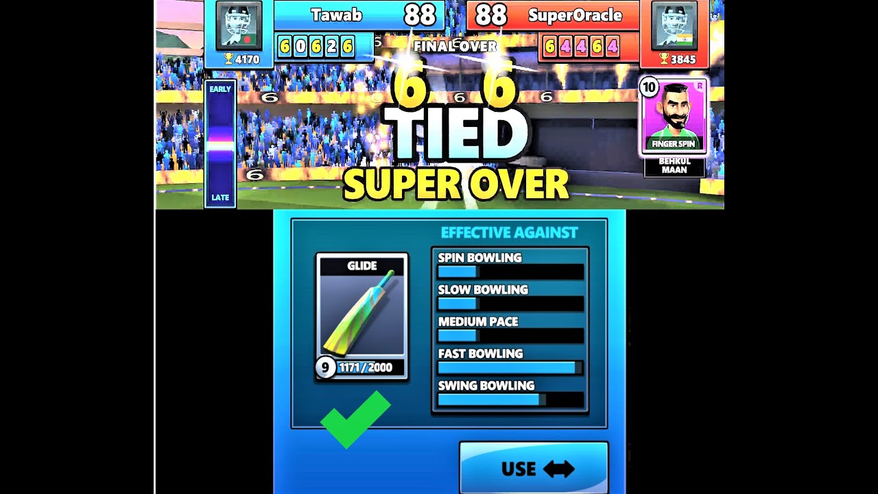 Stick Cricket Live | BAT REVIEW | Glide - Part 1