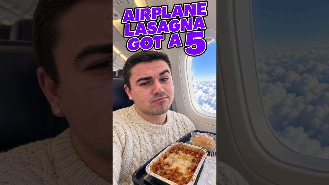 Airplane vs Cruise Lasagna 🍝 A New Yorker Rates