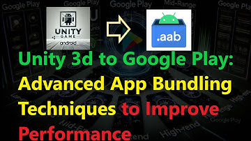 Unity 3d to Google Play: Advanced App Bundling Techniques | Improve Android game performance majorly