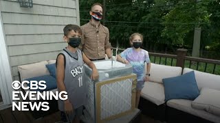 Homemade air purifiers help protect against COVID