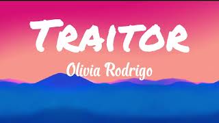 Olivia Rodrigo - Traitor (Lyrics Video)