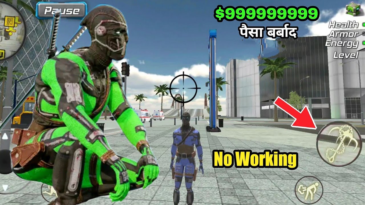 green rope hero vegas city new trick| green rope hero vegas city techno ...