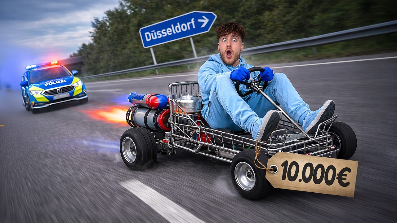 mit KART durch DÜSSELDORF