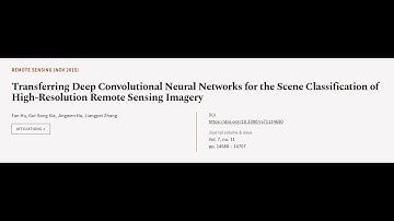 Transferring Deep Convolutional Neural Networks for the Scene Classification of High-... | RTCL.TV