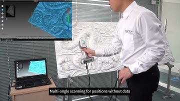 SCANTECH  |  iReal 2E - 3D Scanning Artworks (Carvings)