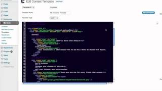 WP Contest Creator - Custom Templates