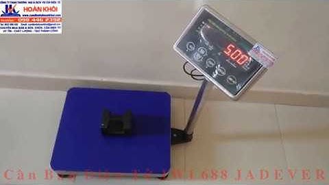 Cân Bàn 30kg 60kg 100kg 200kg 300kg 500kg JWI 688 Jadever ⭐️ #Cân Điện Tử Hoàn Khôi