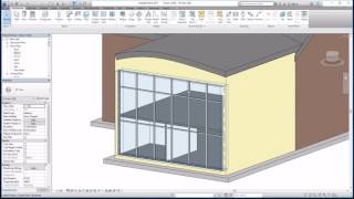 Revit 2017 Tutorials-Beginners-Curtain Walls