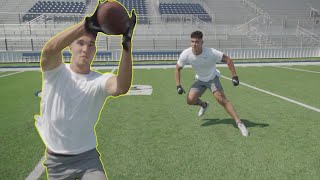 Defensive Back Drills w/ Taylor Rapp to Improve Back Pedaling, Coverage & Technique!