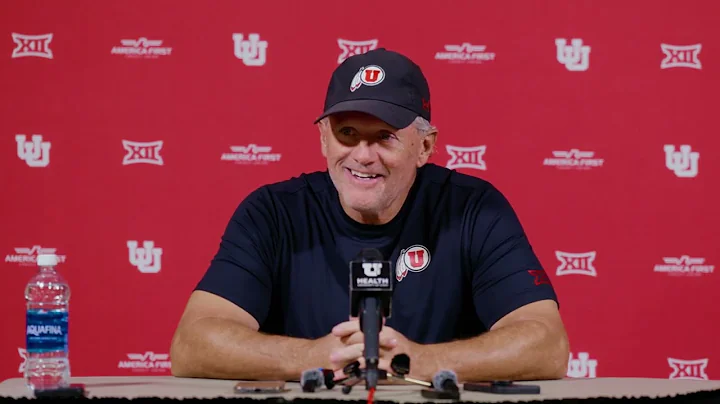 Head Coach Kyle Whittingham weekly press conference - 10.6.25