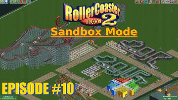 RCT2 "Sandbox Mode" - [#10] MORE Coasters!