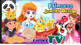 Little Panda's Princess Jewelry Design & crowns  jewelry for princesses | By kid's colors Tv
