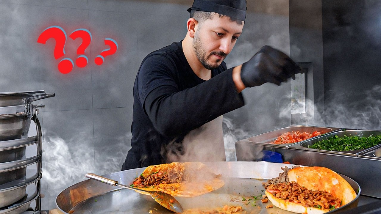 New Salt Bae? | This Turkish Chef Is On Fire! 🔥🤤 | Satisfying Street Food Process