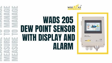 WADS-205 Dew point sensor with Display & Alarm