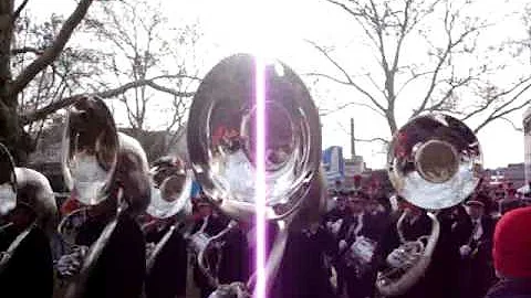 Ohio State vs. Michigan Football 11/22/08 Band Entrance to Skull Sessions