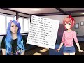 ГРУСТНЫЕ МЫСЛИ САЁРИ... 😞 Doki doki literature club: RainClouds #2