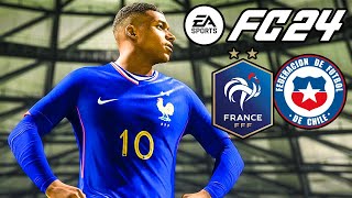 EA FC 24 France vs Chili | Match Amical | Difficulté Ultime