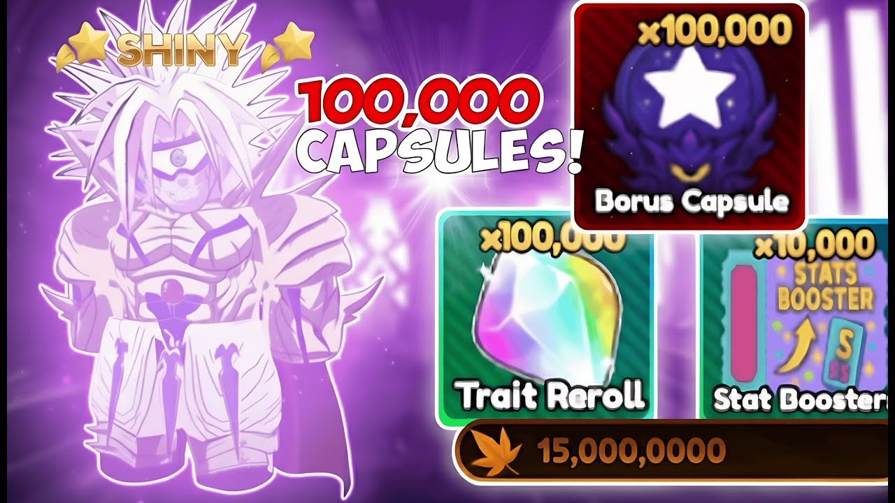 Opening 100,000 Capsules in Anime Rangers X… Shiny Boros Hunt