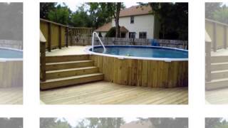 Above Ground Pool Deck