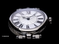 Frederique constant art deco mother of pearl dial watch
