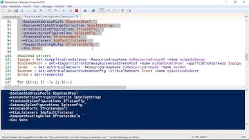 Azure Tip: Mit der PowerShell in Azure einen Application Gateway bereitstellen und testen