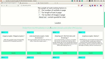 Customizable IPFS Search Engine