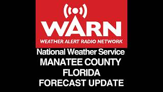 COASTAL MANATEE COUNTY FLORIDA FORECAST - UPDATE