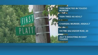 Teenager indicted for July murder of 20-year-old in east Toledo