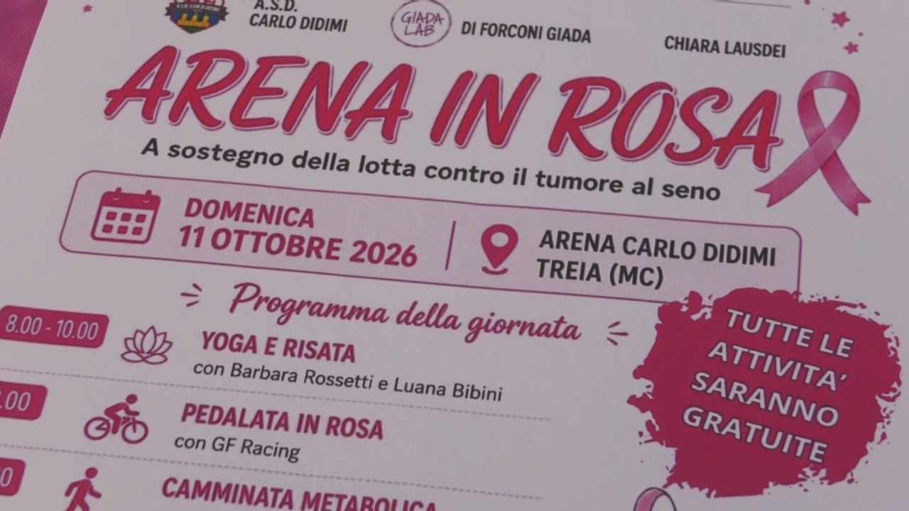 TGEMME. A Treia arriva "Arena in Rosa"