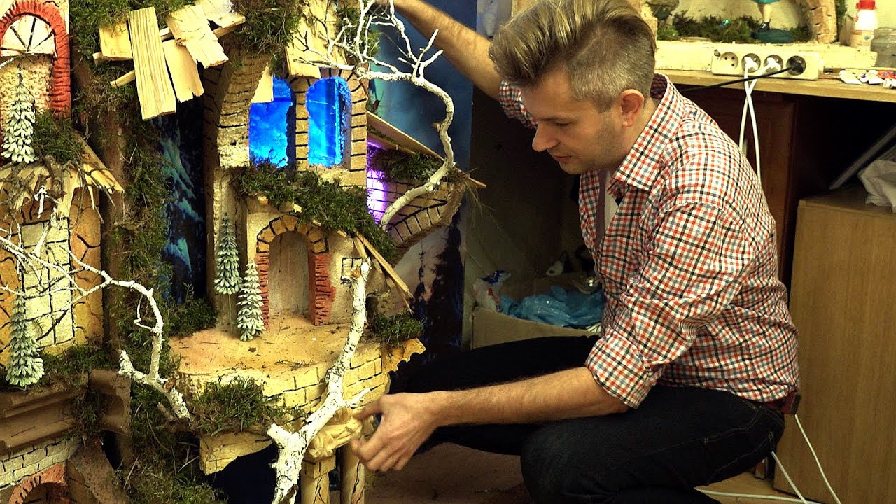 Szopki robi od 15 lat