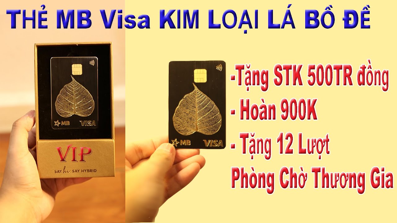 Mở thẻ MB Hi Collection Kim Loại tích hợp 2 in 1 tặng... - youtube