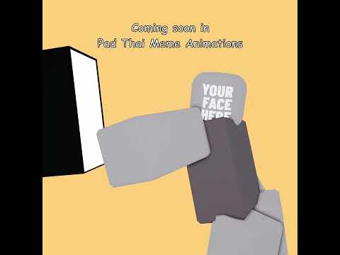 Trust me, I'll be the one | Pad Thai Meme Animation #robloxanimation