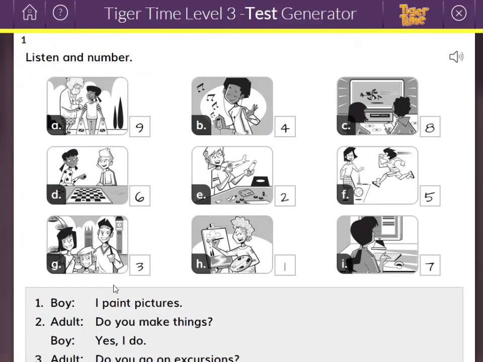 test generator macmillan education