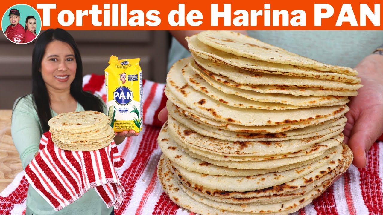 HAS Probado las TORTILLAS con HARINA PAN? Pruébalas y DIME Qué Tal