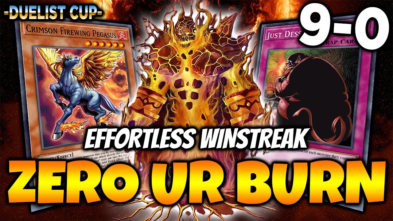 SpeedRun Duelist Cup with NO UR ❌ Fast & Easily Destroy New Metas with Cheap Burn Deck [Master Duel]