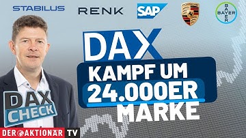 DAX-Check LIVE: Bayer, Klöckner & Co, Renk, Stabilus, Porsche AG, SAP im Fokus